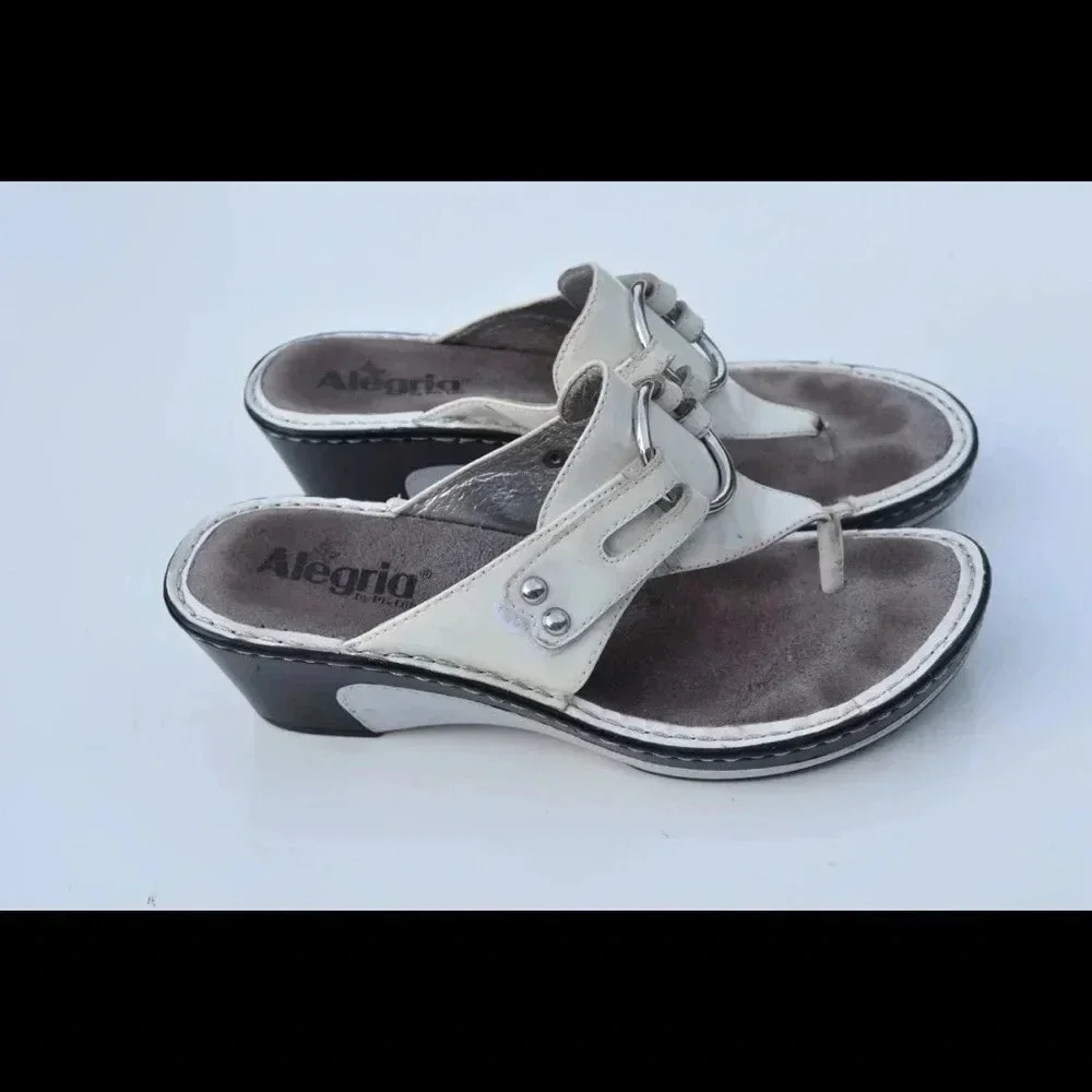 Alegria wedge sandals